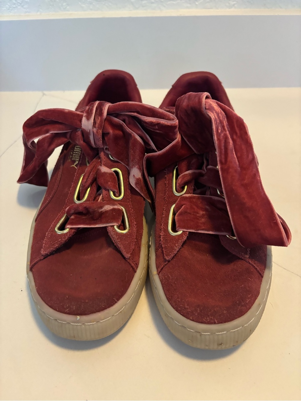 Puma Wmns Suede Heart 'Celebrate - Red Dahlia